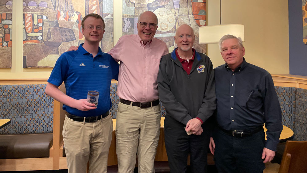 Andrew Moore with KU Mentors