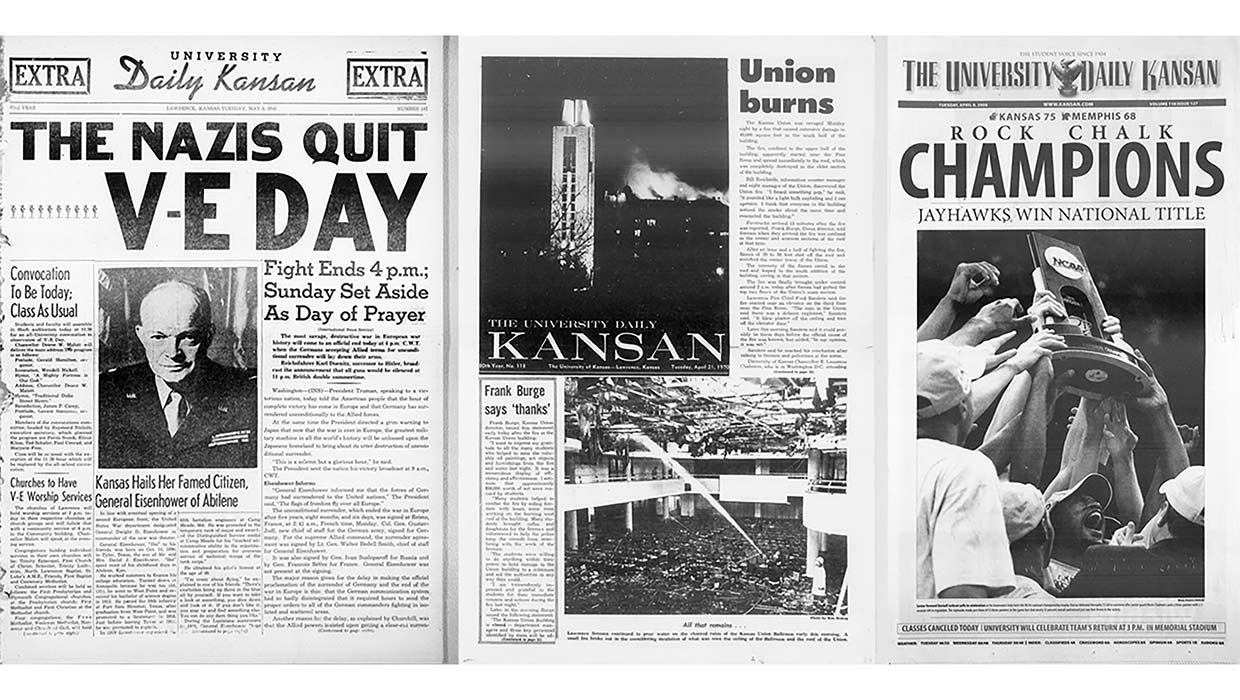 More than 100 years of KU student newspapers now available online