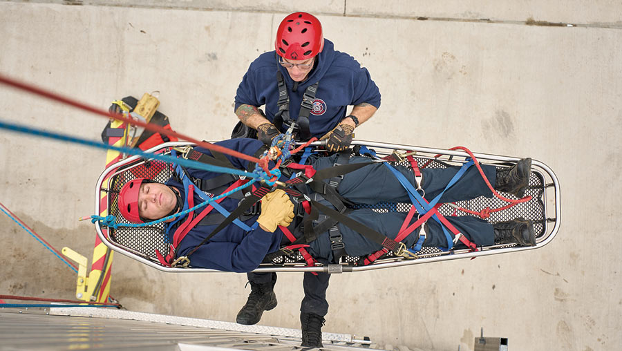 When corn becomes quicksand: KU training readies state’s first responders