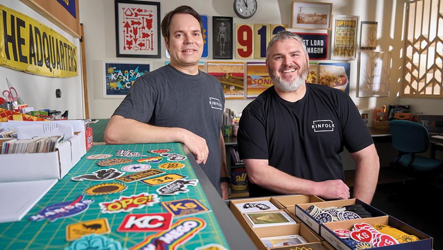 Jayhawk graphic designers kindle Kansas pride