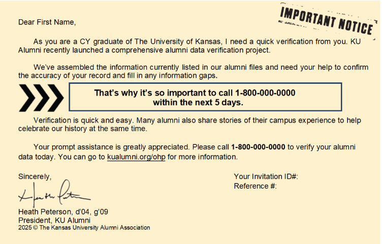 Back of postcard for Oral History Project